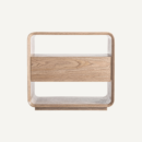 Table de chevet bois massif 1 tiroir