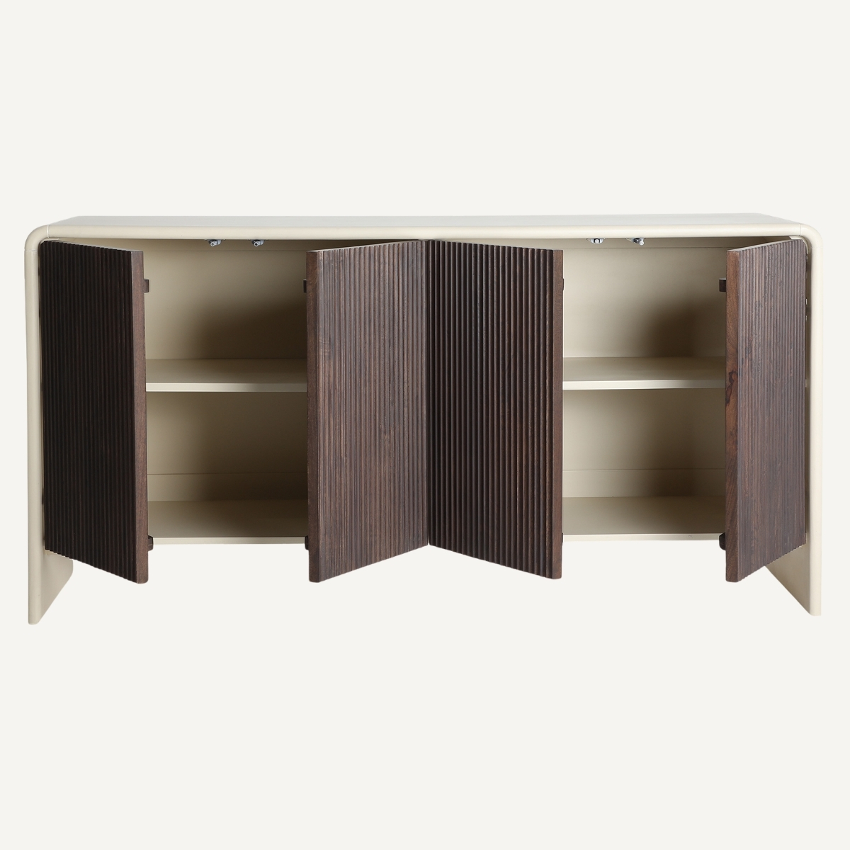 Buffet de salle à manger bois massif 160 cm