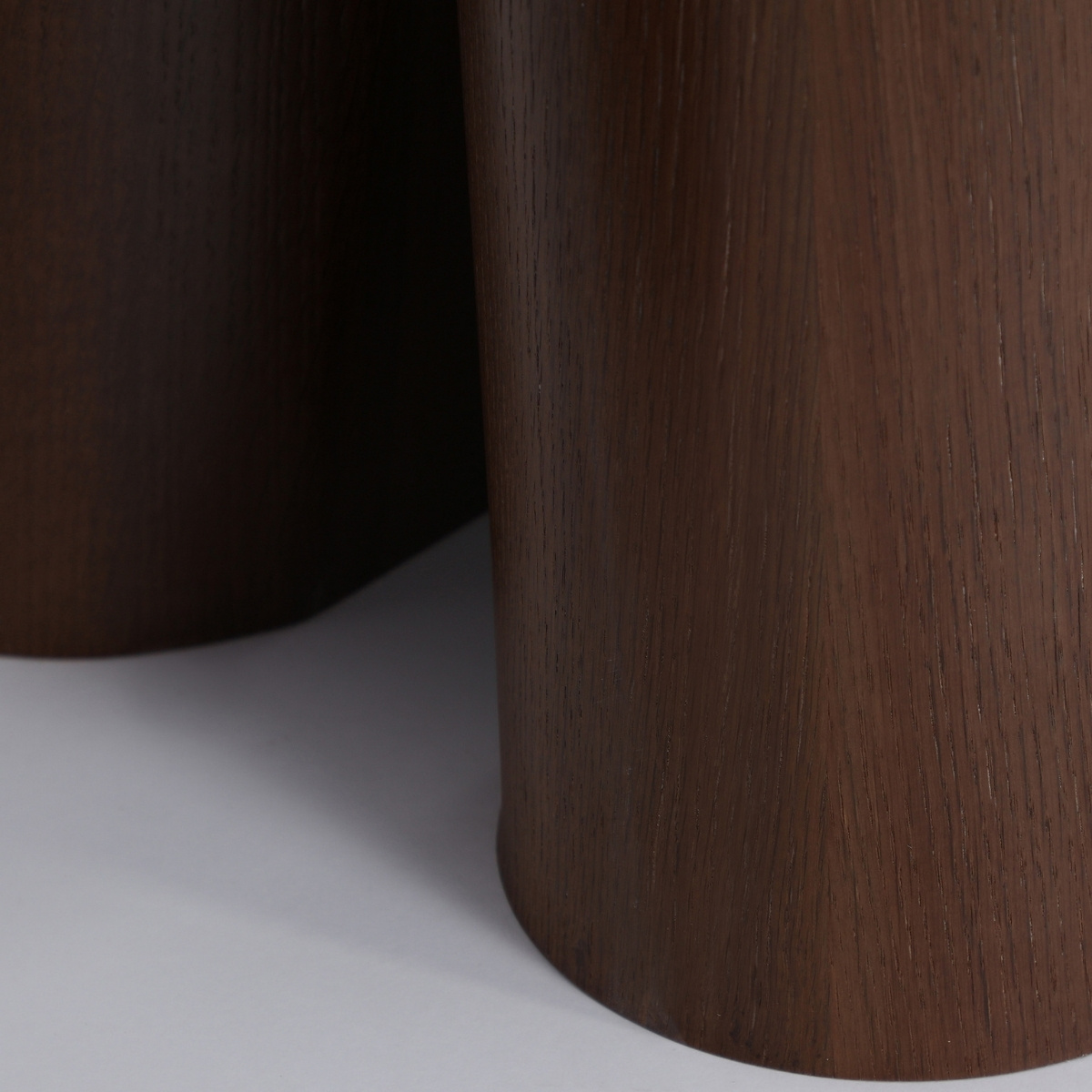 Table de repas rectangulaire pierre grise et bois 220 cm DYLAN – Image 8