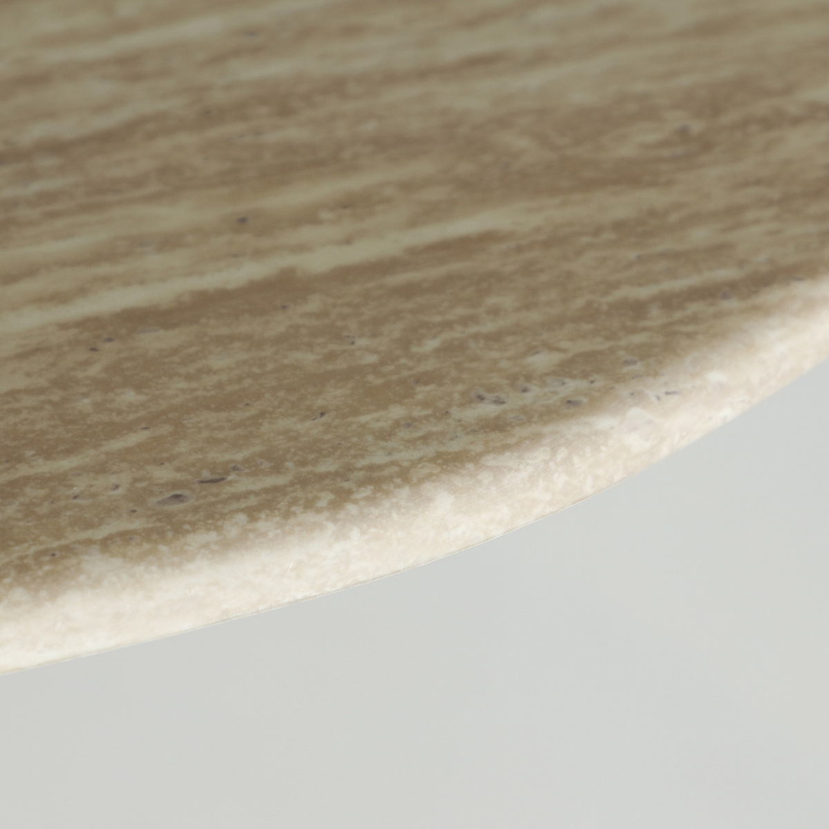 Table à manger travertin ovale 180 cm MATHIEU – Image 3