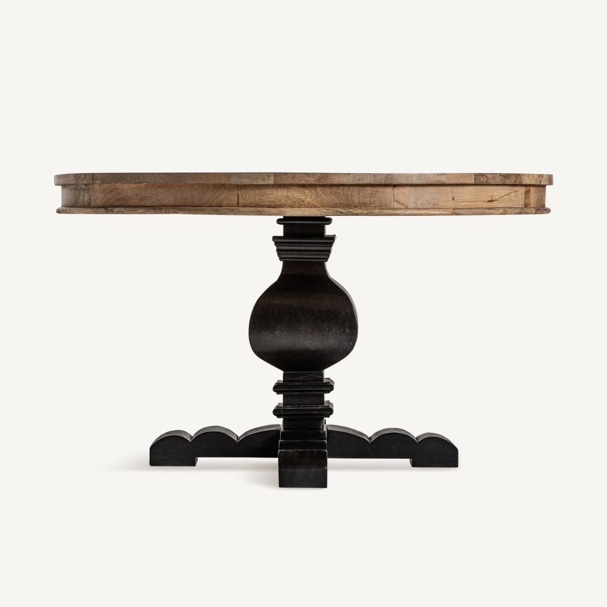 table de repas rustique moderne en bois massif