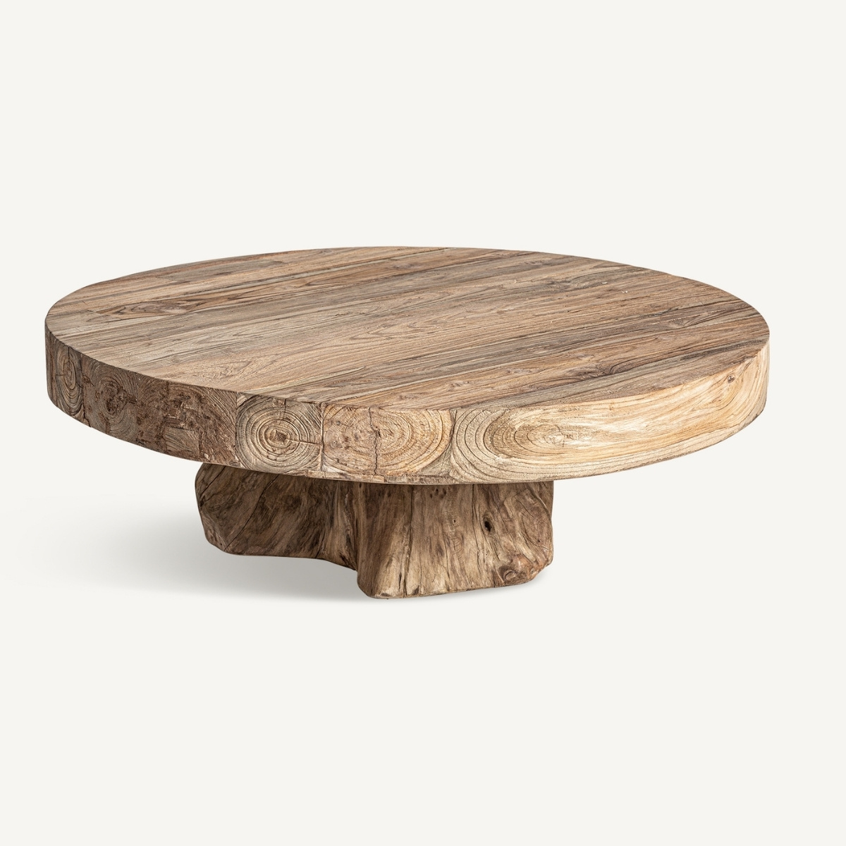 table basse rustique haut de gamme 90 cm