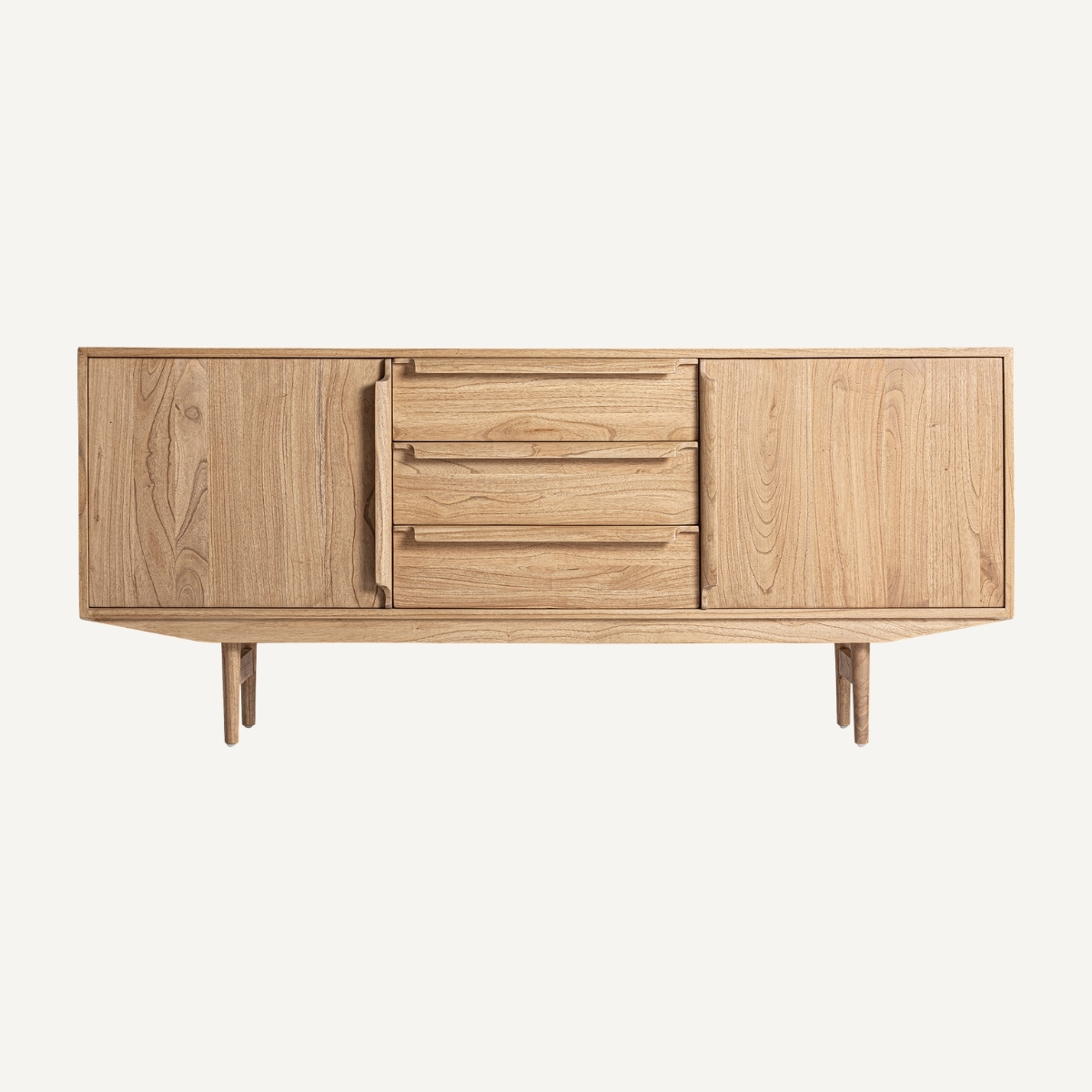 Buffet bois massif de mindi 180 cm