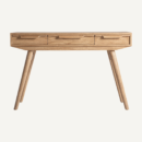 Bureau bois massif de mindi 120 cm