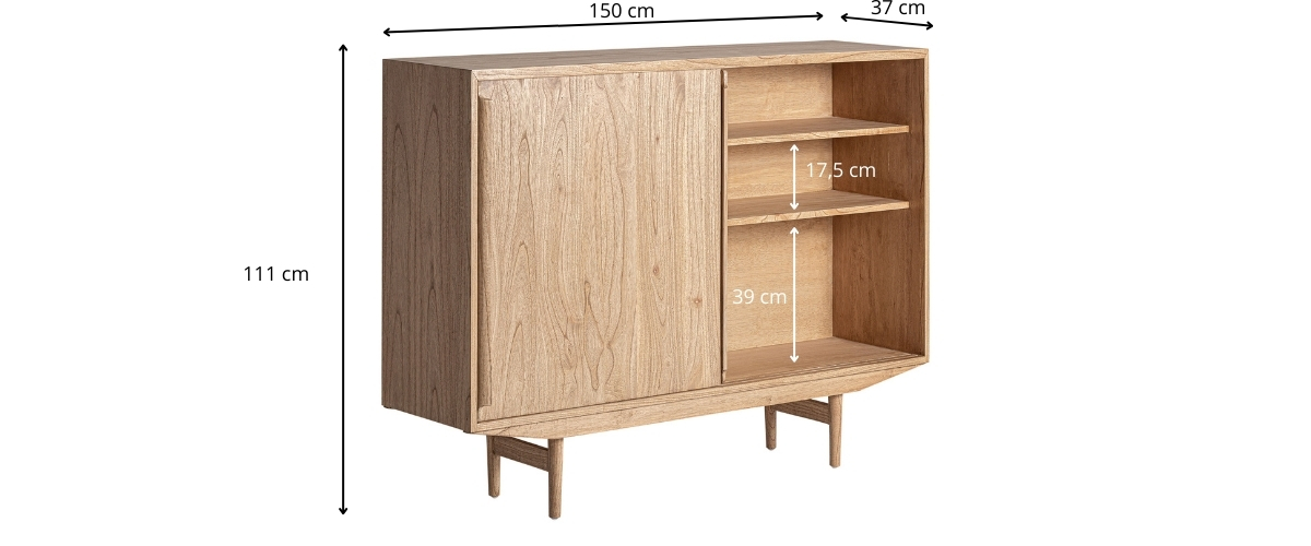 Dimensions du buffet de salle à manger