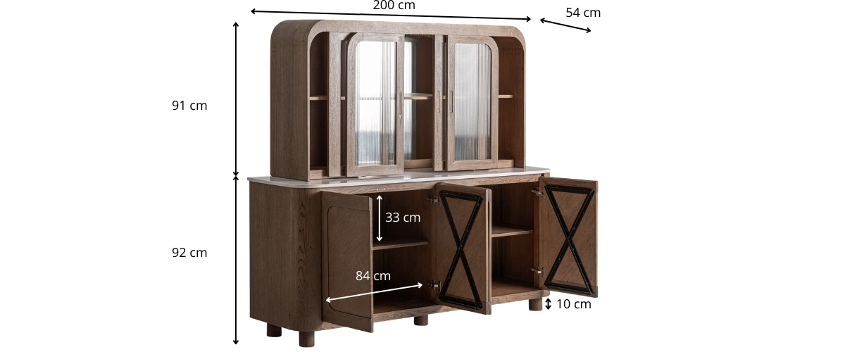 Dimensions du meuble bar