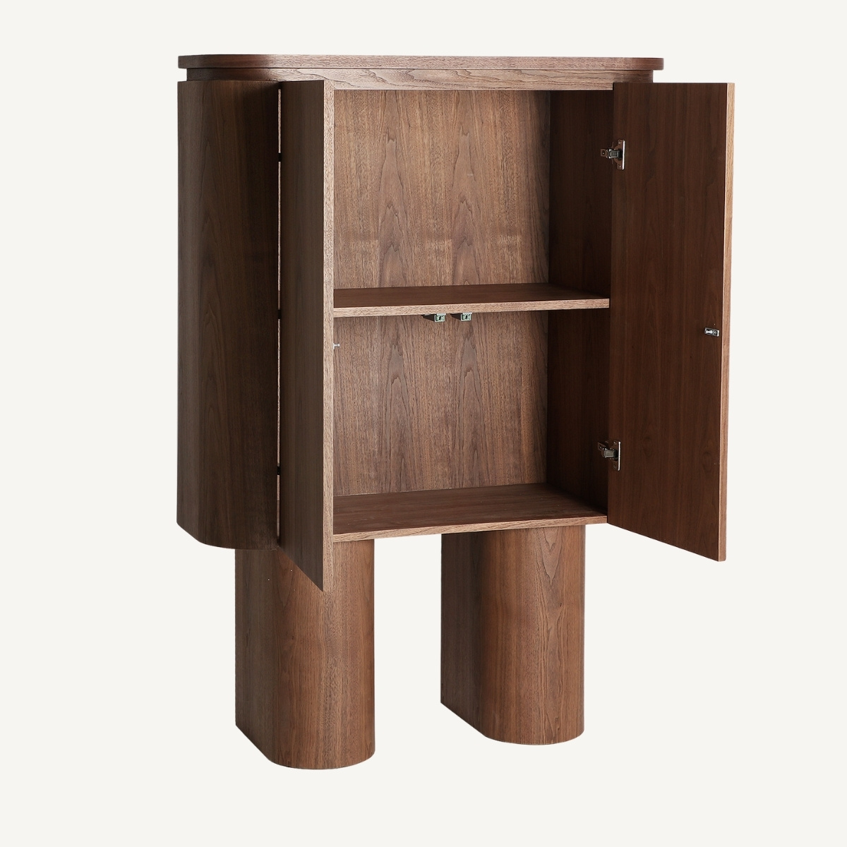 Buffet haut noyer 145 cm