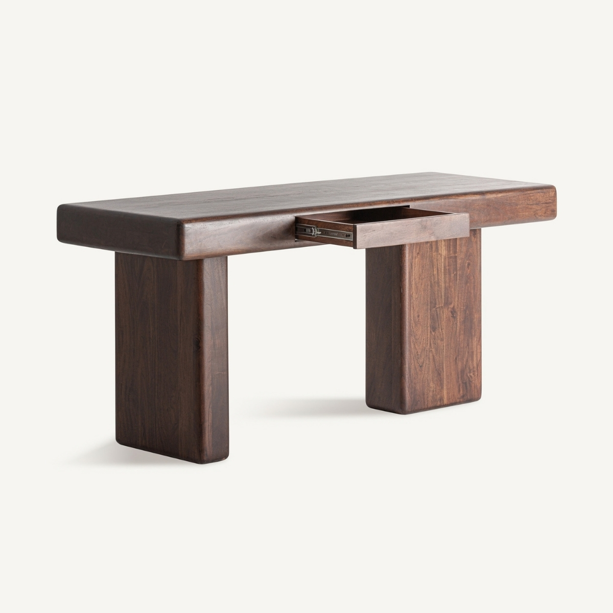 bureau contemporain haute qualité en bois foncé