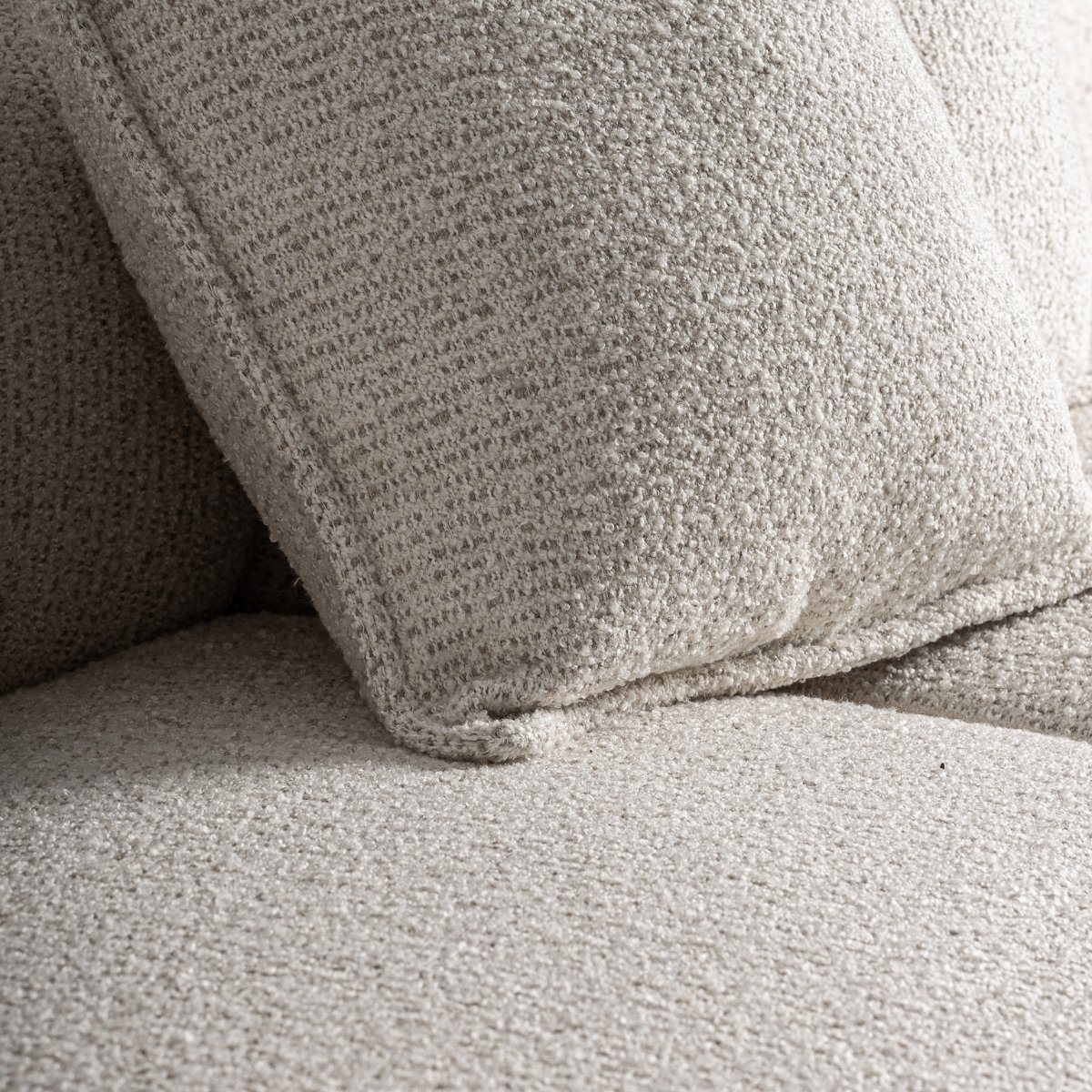 Canapé panoramique en tissu bouclé 375 cm – Image 6