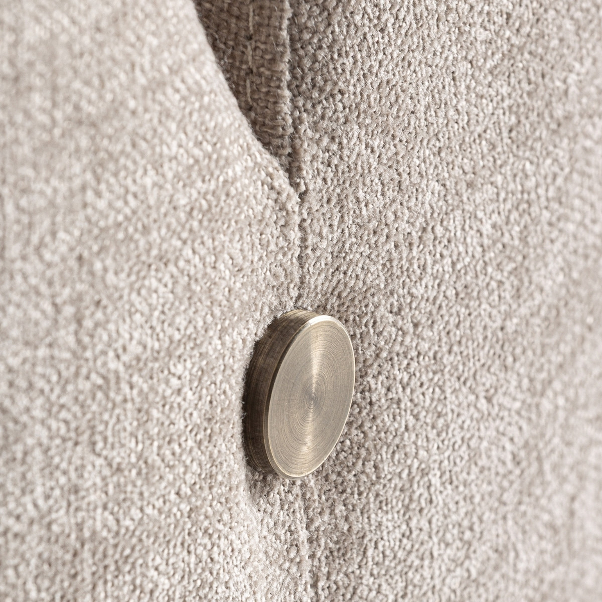 Fauteuil pivotant beige bi-matière – Image 7