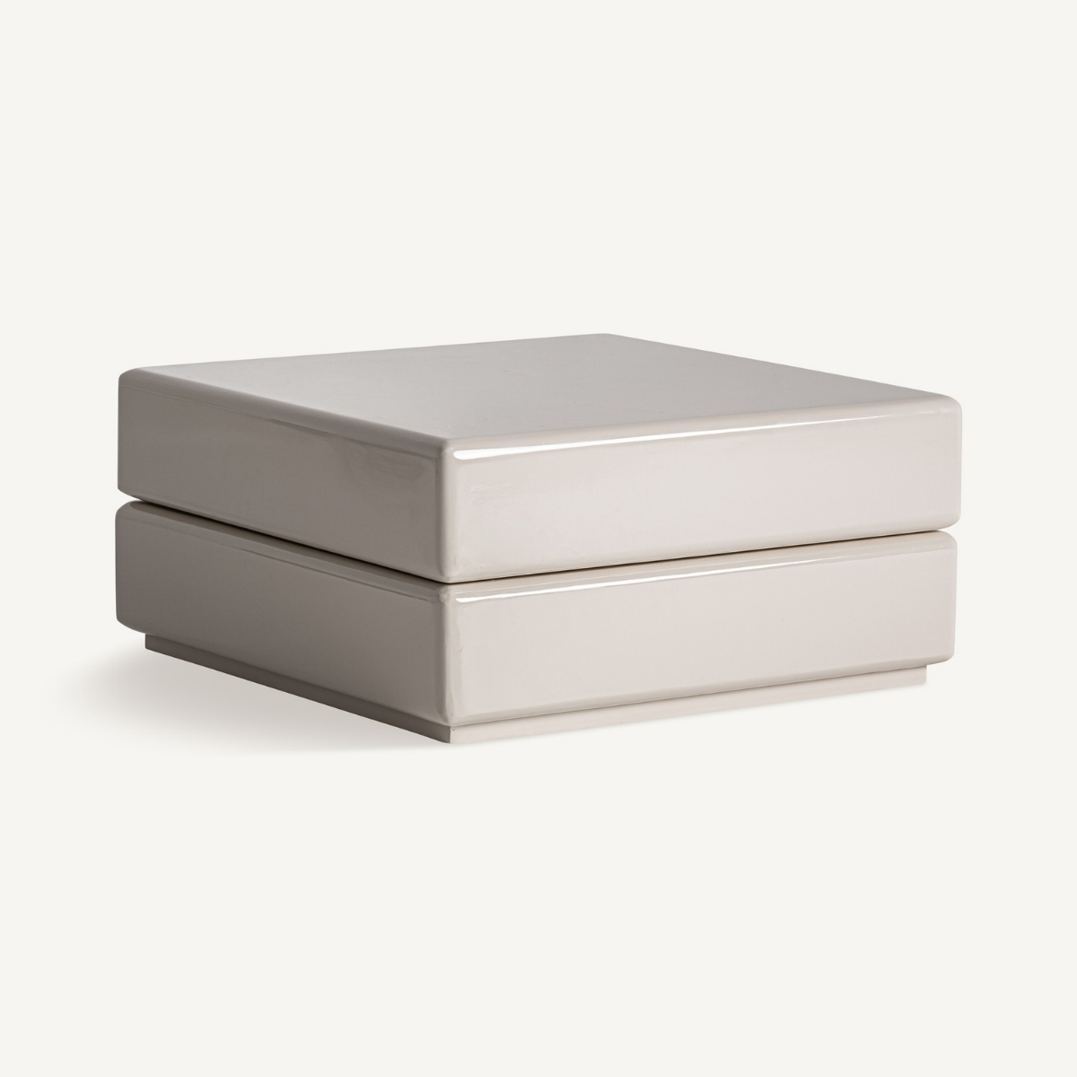 table de salon haut de gamme beige