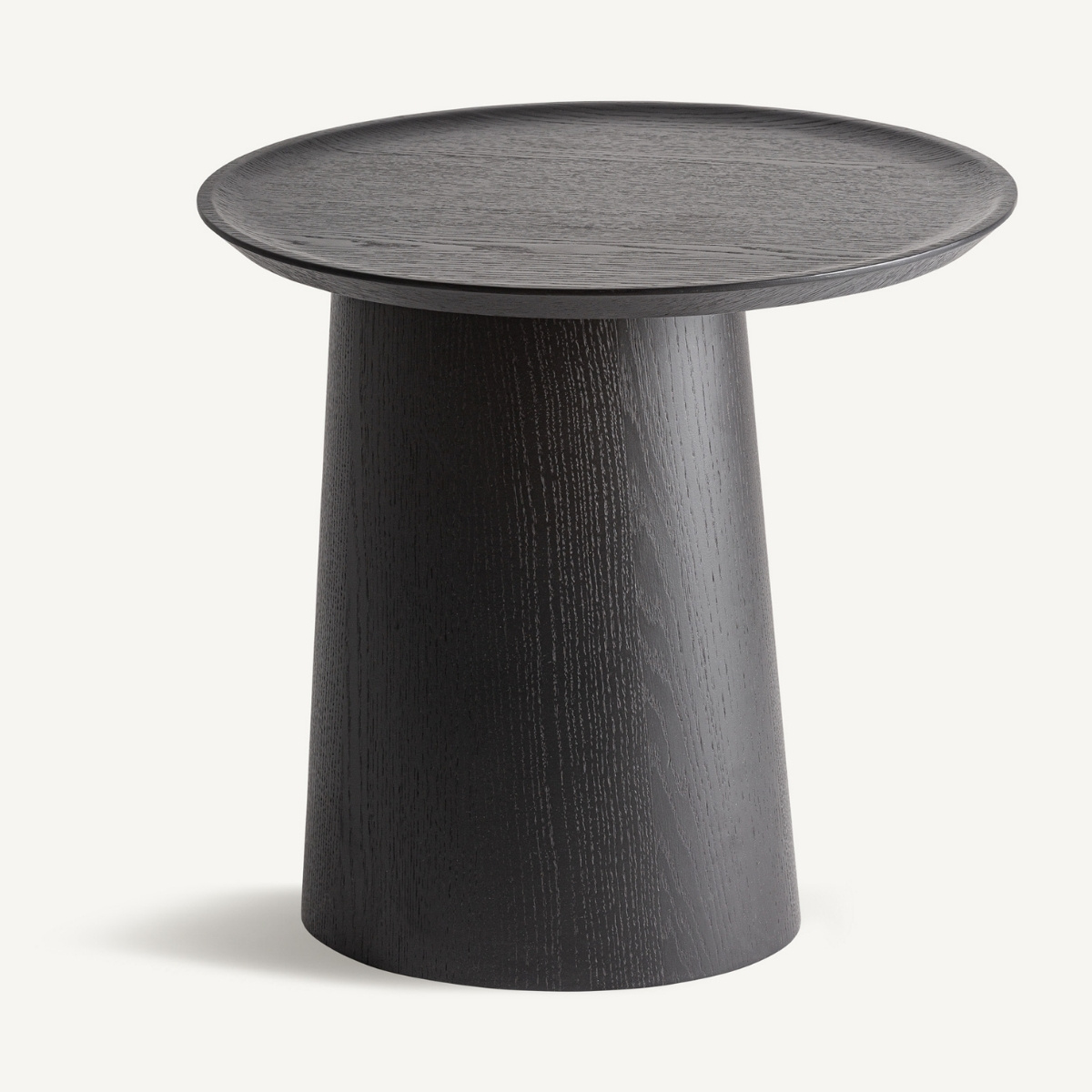 Table d'appoint bout de canapé noir