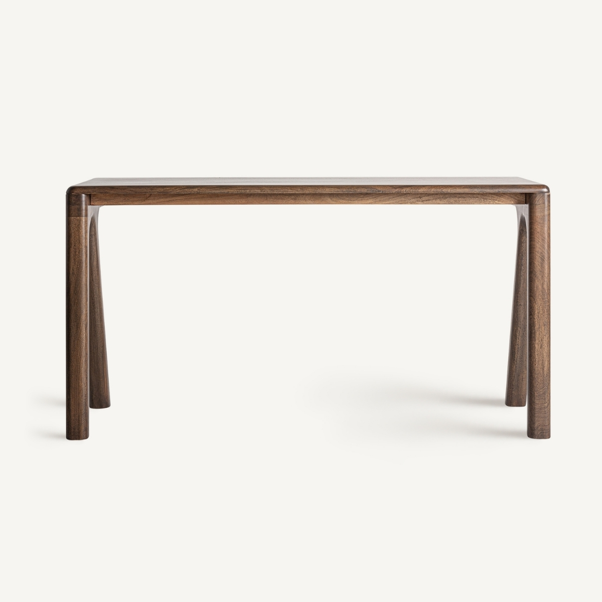 Table de travail en manguier foncé 150 cm