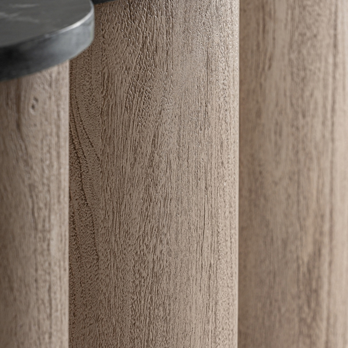Comptoir en acacia et marbre 243 cm – Image 5