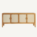 buffet 4 portes scandinave en manguier