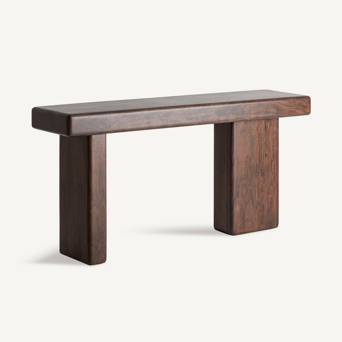 console moderne en bois massif 180 cm