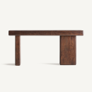 table console haut de gamme en bois massif 180 cm