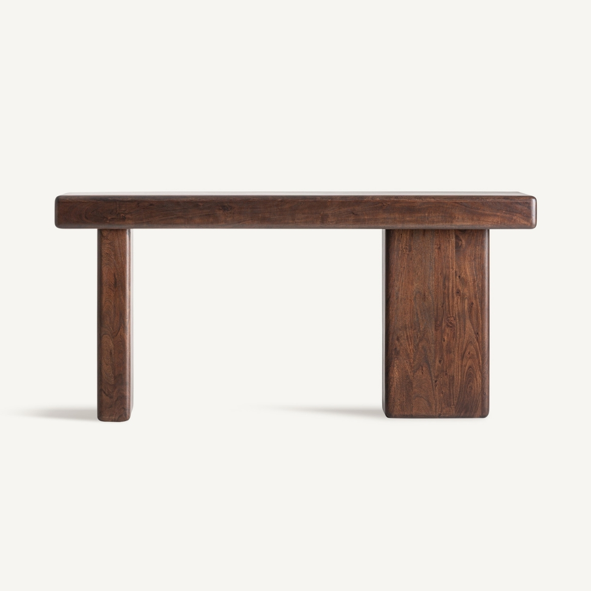 table console haut de gamme en bois massif 180 cm