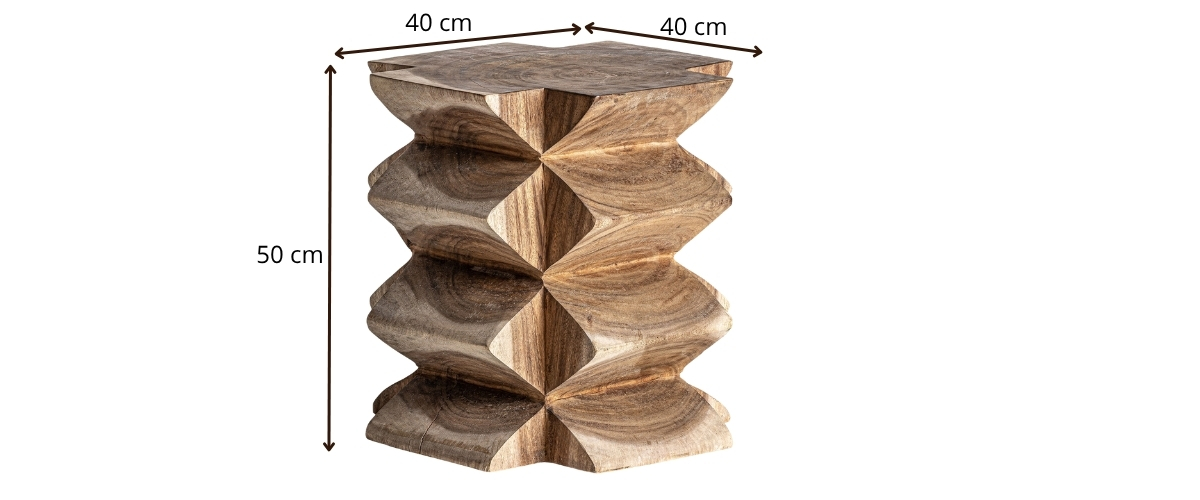 dimensions de la table d'appoint