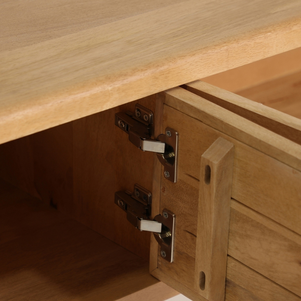 Meuble TV nordique bois de manguier 190 cm – Image 7