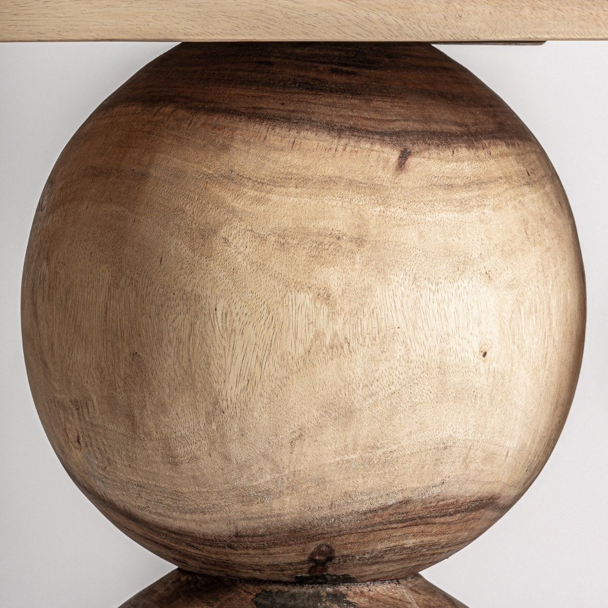 Console sculpturale bois de suar 200 cm – Image 4