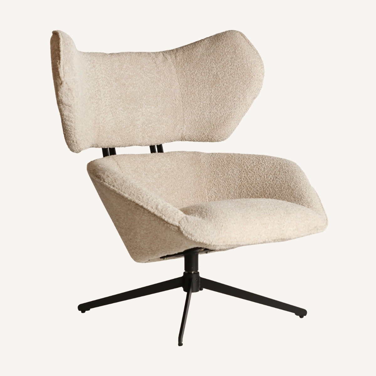 Fauteuil moderne incliné avec repose tête