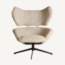 Fauteuil rotatif avec repose tête