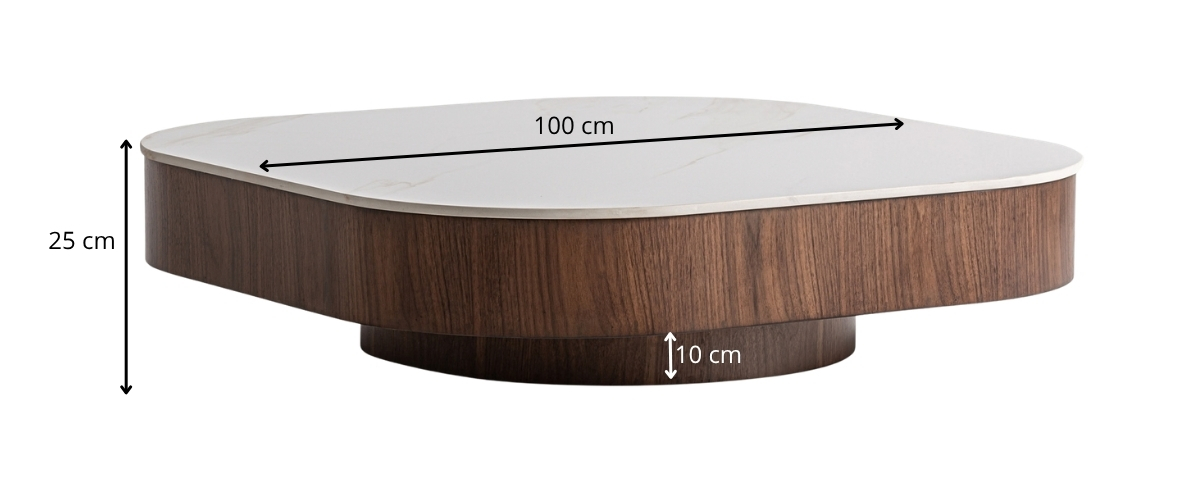 dimensions table basse carrée