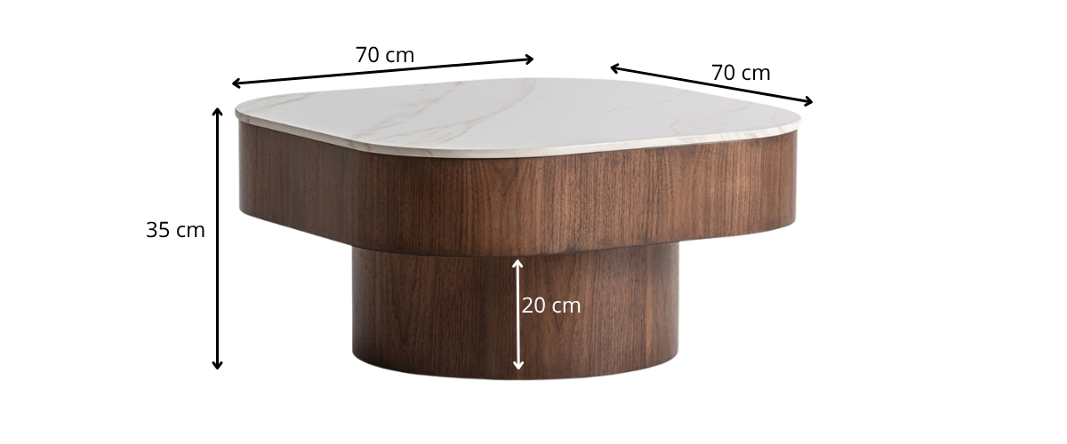 dimensions table basse