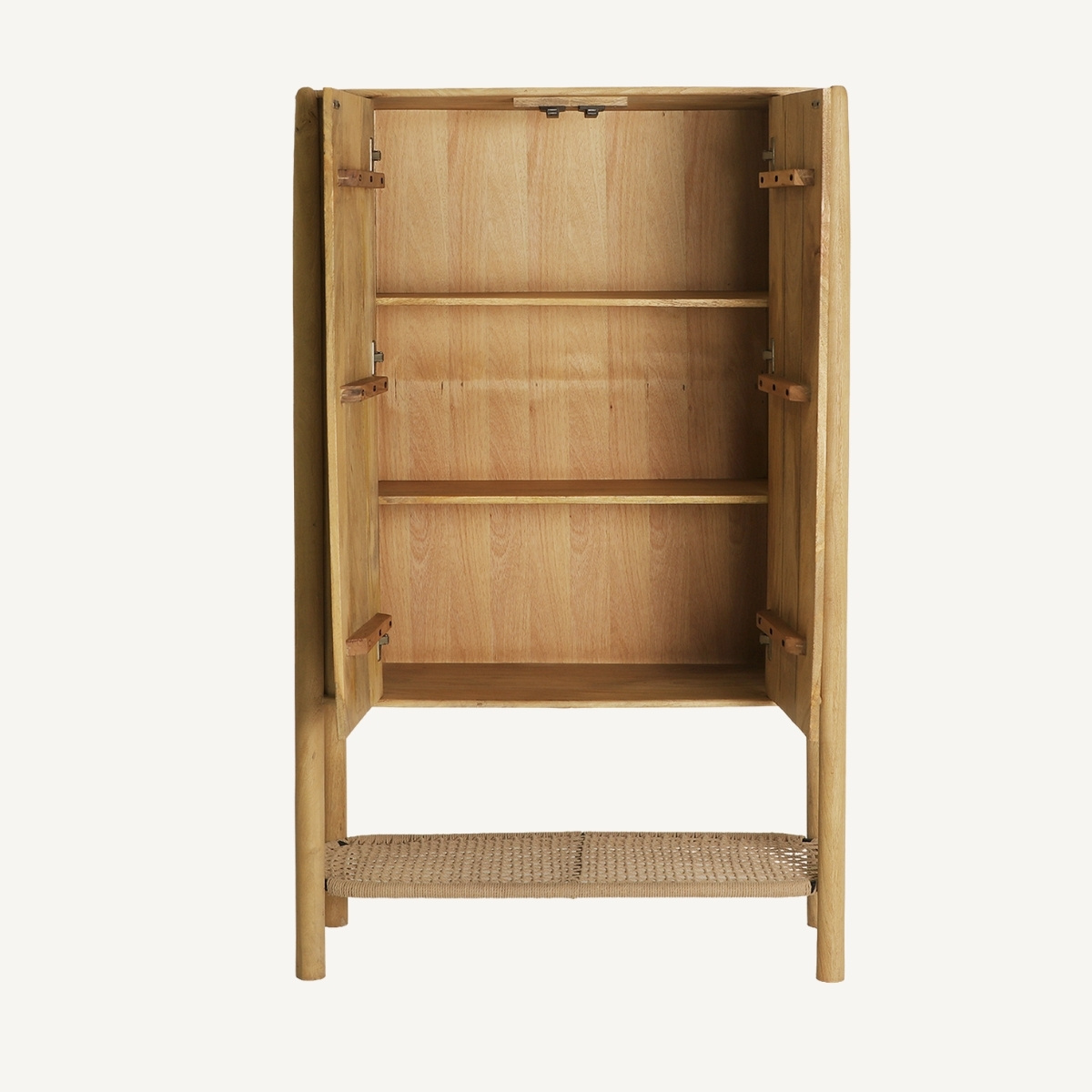 armoire 2 portes avec 3 compartiments