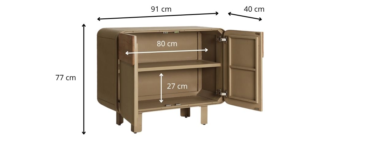 Dimensions du buffet