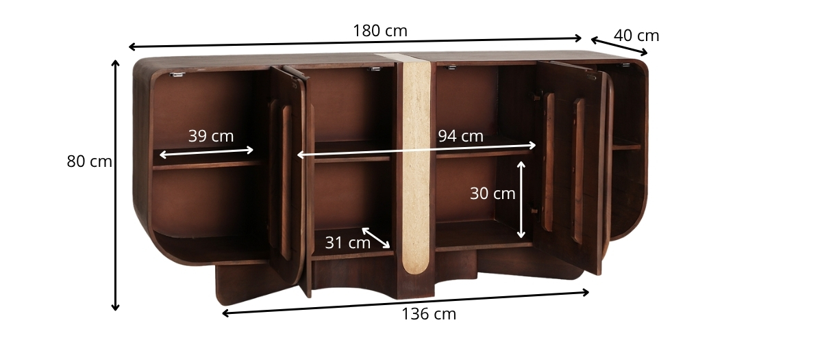 dimensions du buffet
