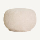 pouf rond moderne rembourré
