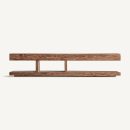 Meuble tv bois de teck recyclé 250 cm