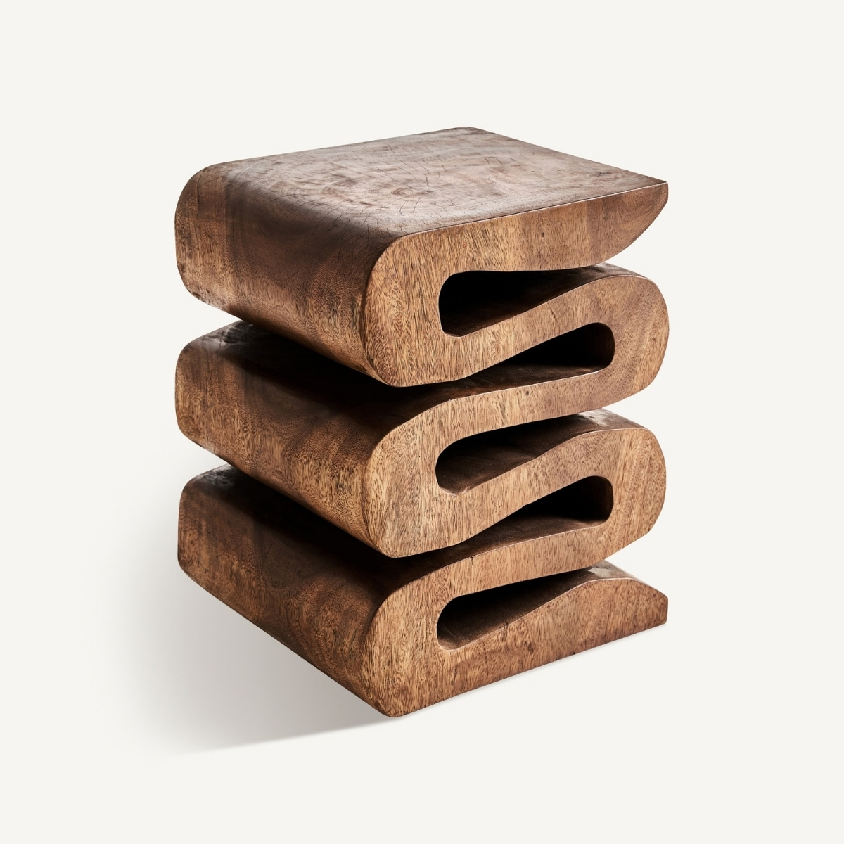 Table d'appoint en bois massif