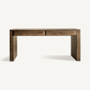 Bureau haut de gamme en bois massif 180 cm