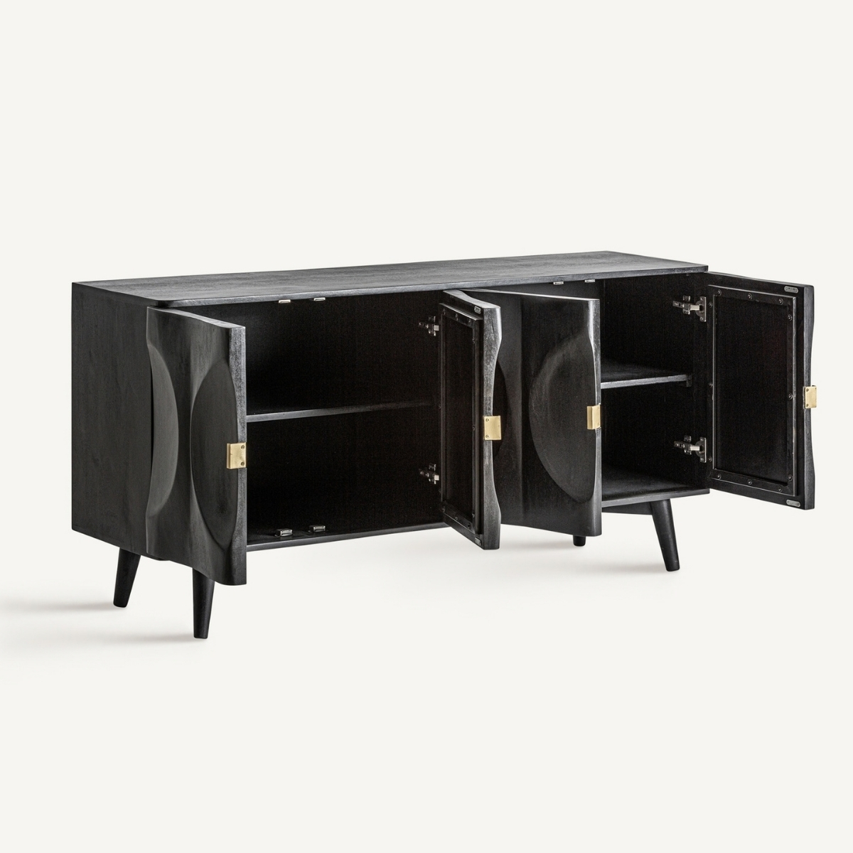 Buffet 4 portes 170 cm qualité haut de gamme