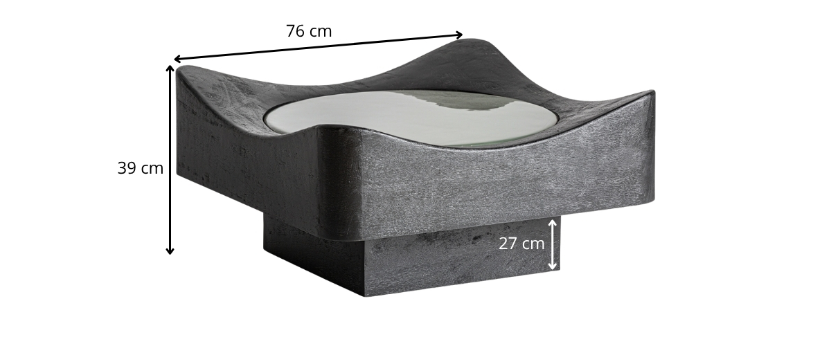 dimensions détaillées table basse haut de gamme