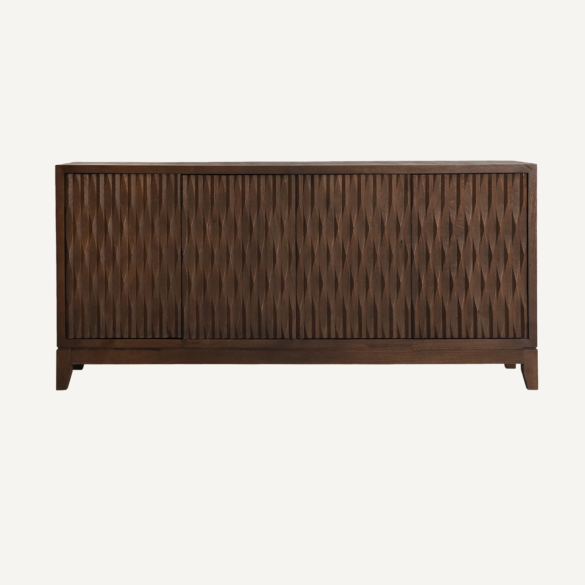Buffet en bois de manguier marron Dapha 170 cm — vue principale