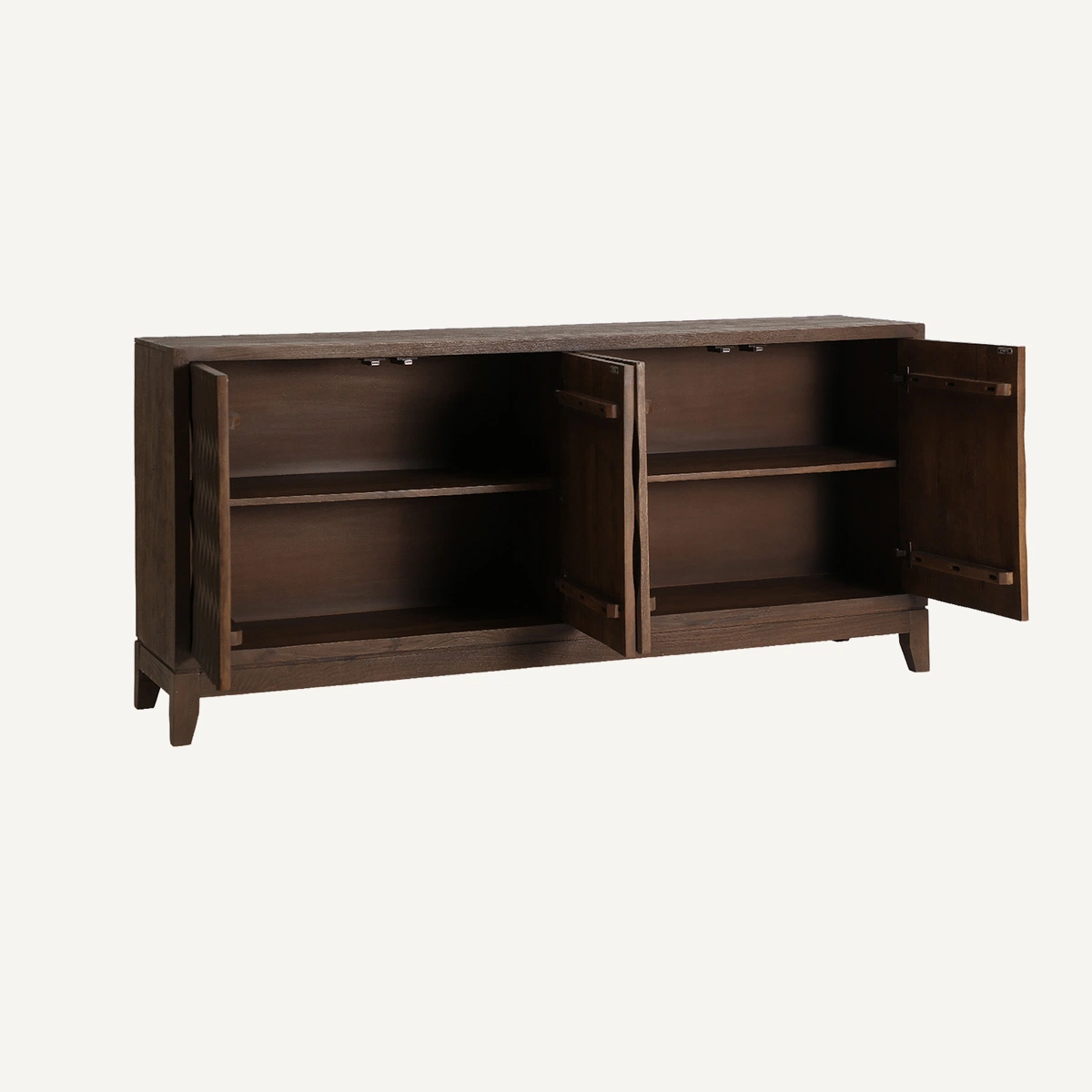 Buffet en bois de manguier marron Dapha 170 cm — vue complémentaire 2