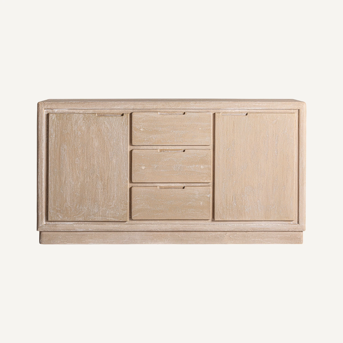 Buffet en MDF marron clair 150 cm — vue principale