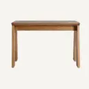 Bureau en bois de mindi marron Alellea 120 cm — vue complémentaire 2