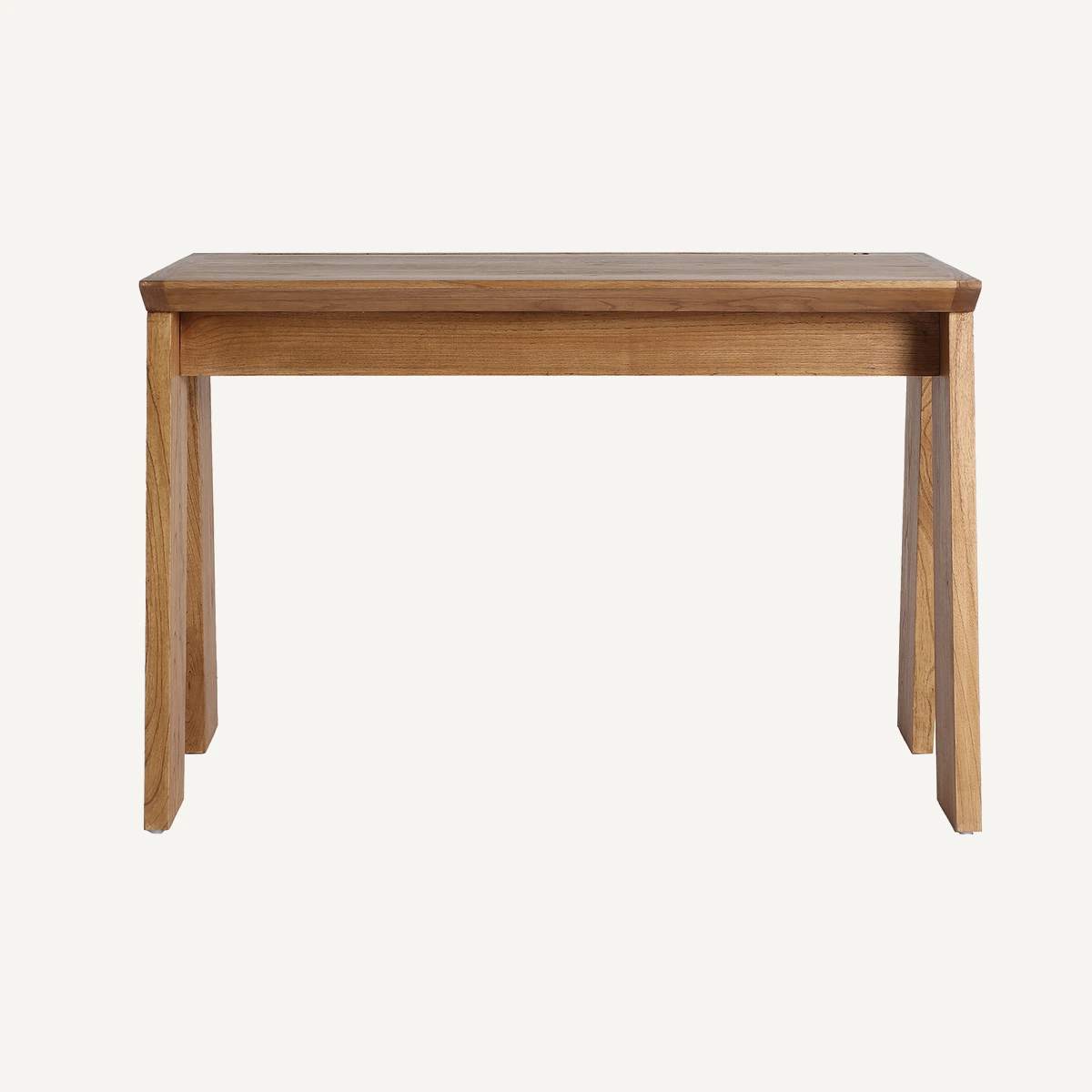 Bureau en bois de mindi marron Alellea 120 cm — vue complémentaire 2