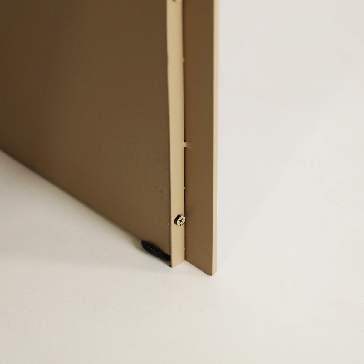 Bureau en MDF taupe et marron clair 120 cm — vue complémentaire 6