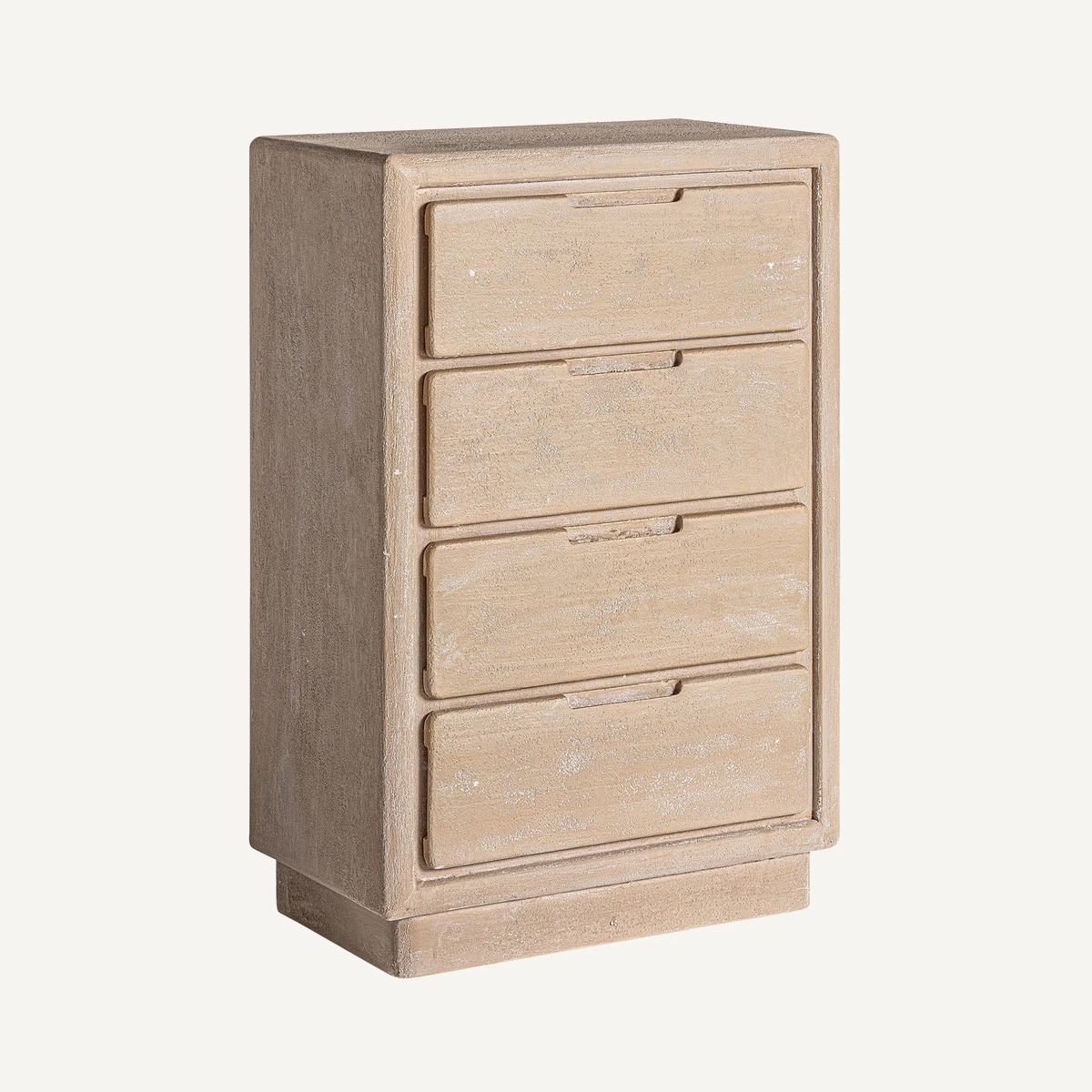 Chiffonnier en MDF marron clair 60 cm — vue complémentaire 2