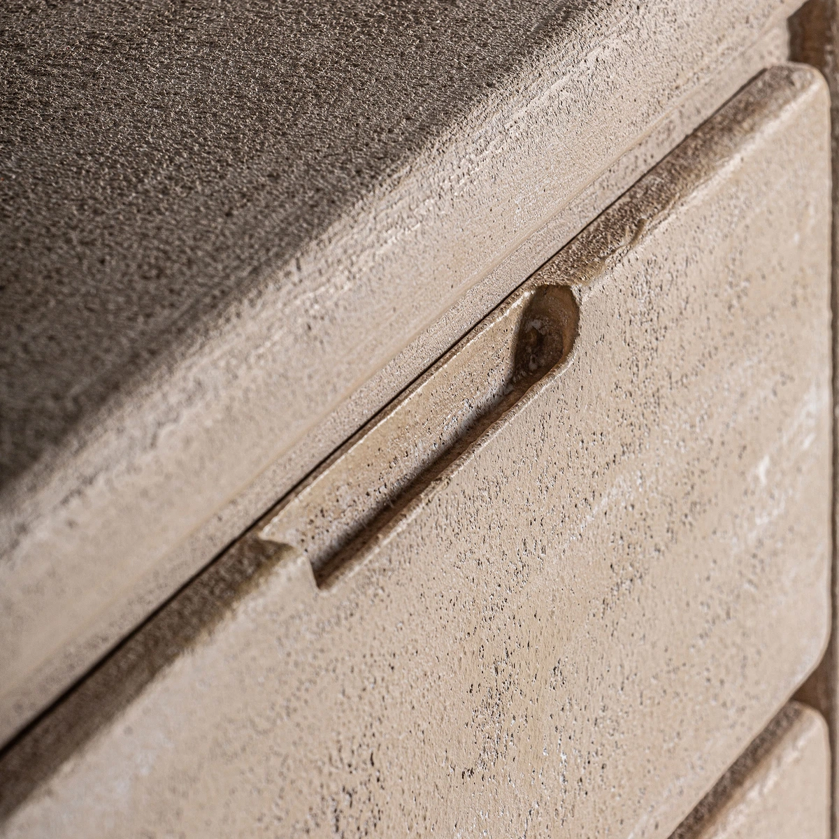 Chiffonnier en MDF marron clair 60 cm — vue complémentaire 5