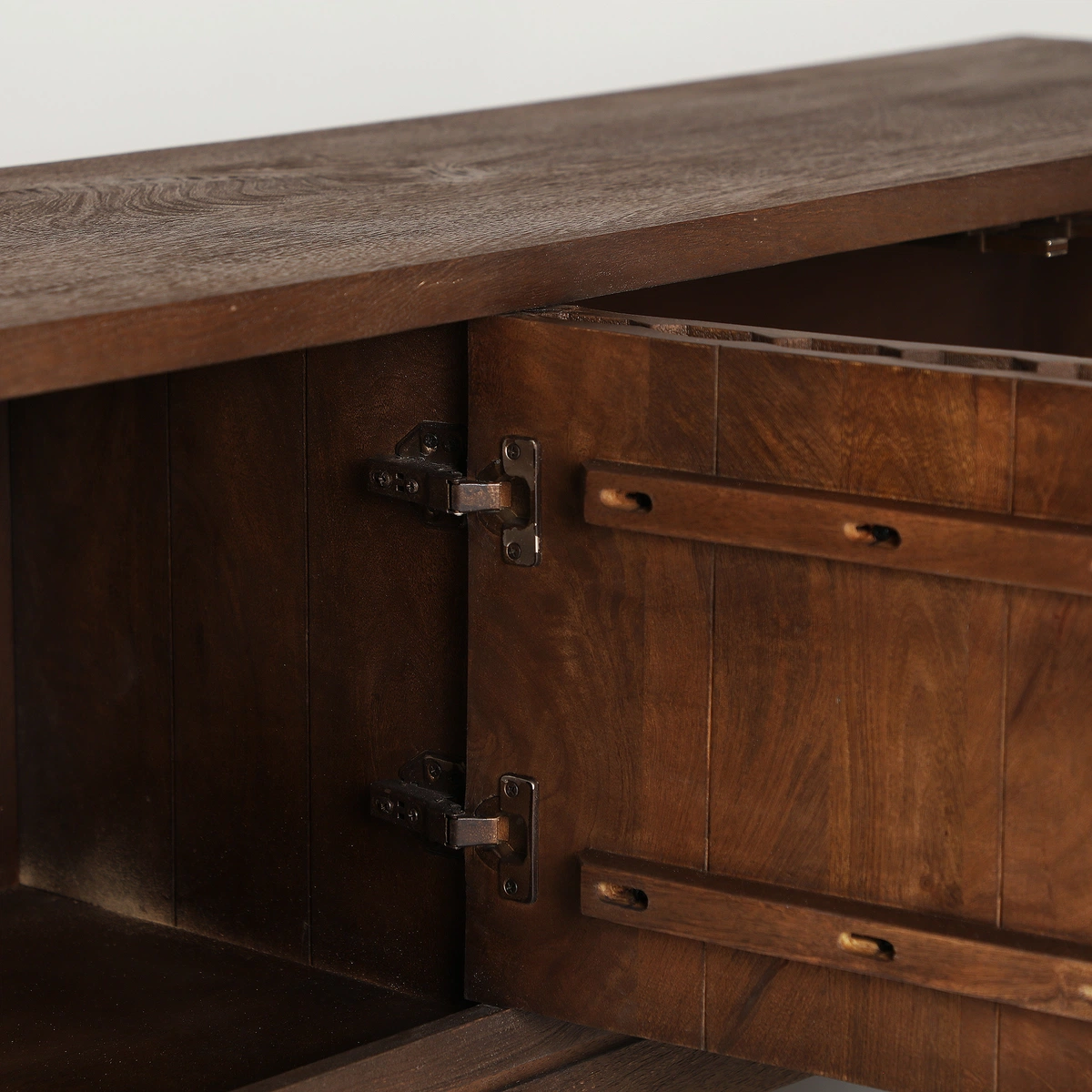 Meuble TV en bois de manguier marron 180 cm — vue complémentaire 4