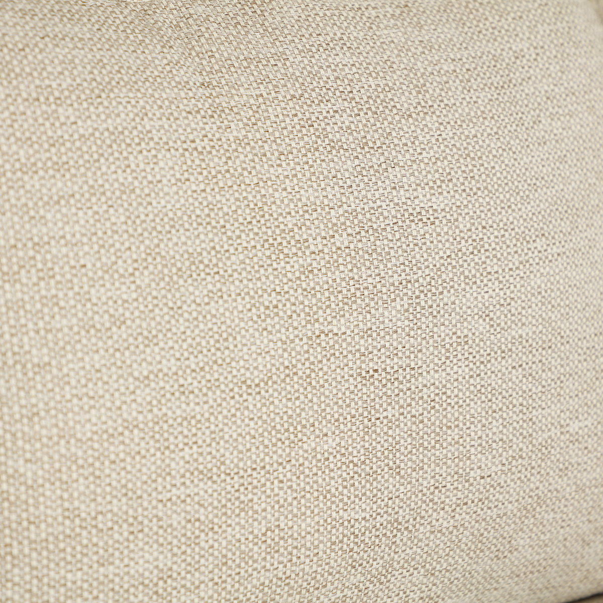 Canapé en tissu polyester beige et rouge 196 cm — vue complémentaire 5