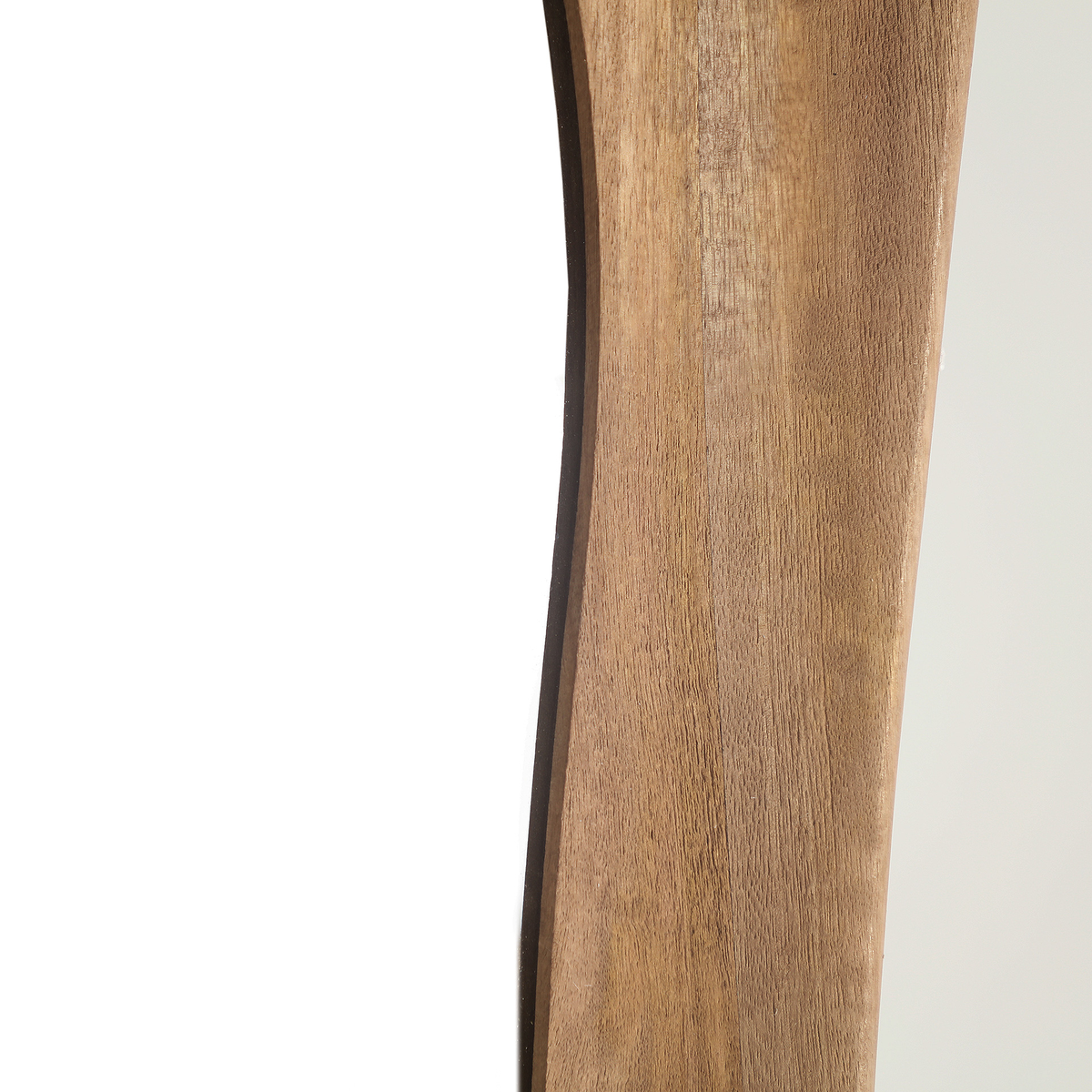 Miroir en bois de manguier marron et transparent 165 cm — vue complémentaire 3