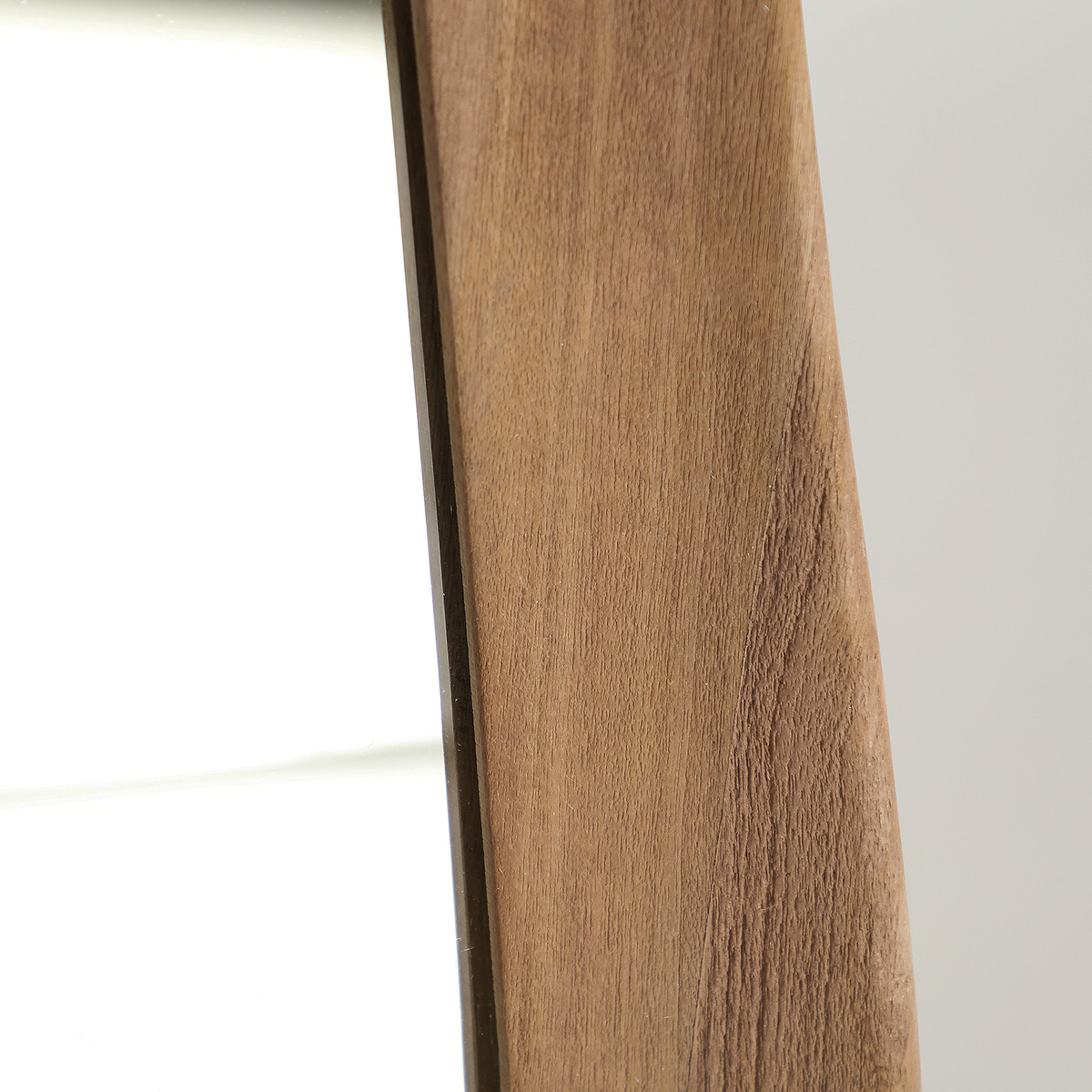 Miroir en bois de manguier marron et transparent 165 cm — vue complémentaire 4